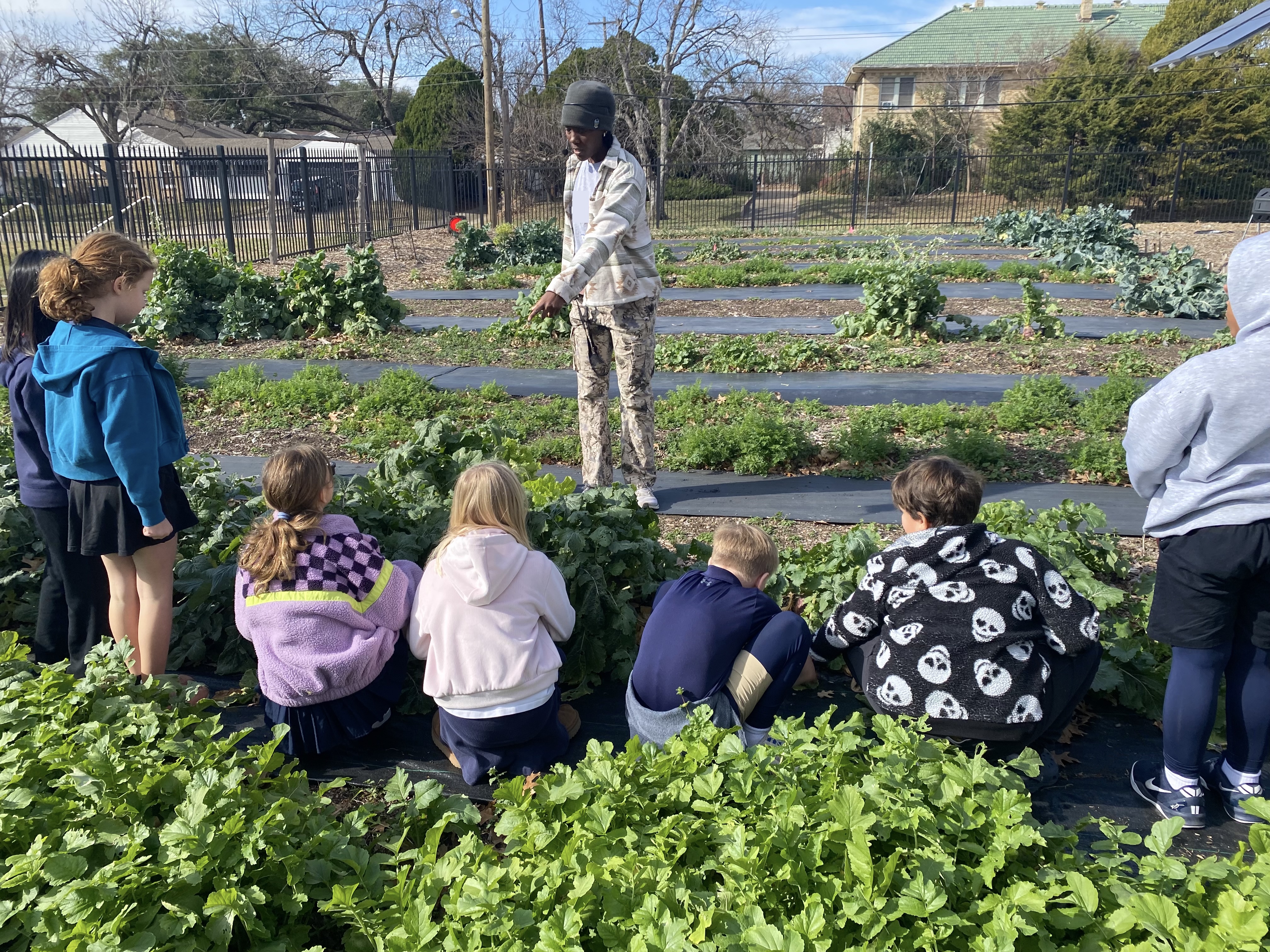 Iman, founder of Victory Gardens DTX and Master Gardener in Dallas